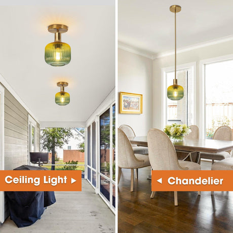 6 Inch Felix 1-Light Island Pendant Light-Parc Decor