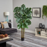6’ Monstera Tree Artificial-Parc Decor