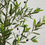 6’ Olive Artificial Tree-Parc Decor