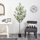 6’ Olive Artificial Tree-Parc Decor
