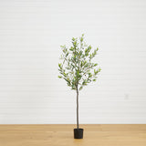6’ Olive Artificial Tree-Parc Decor
