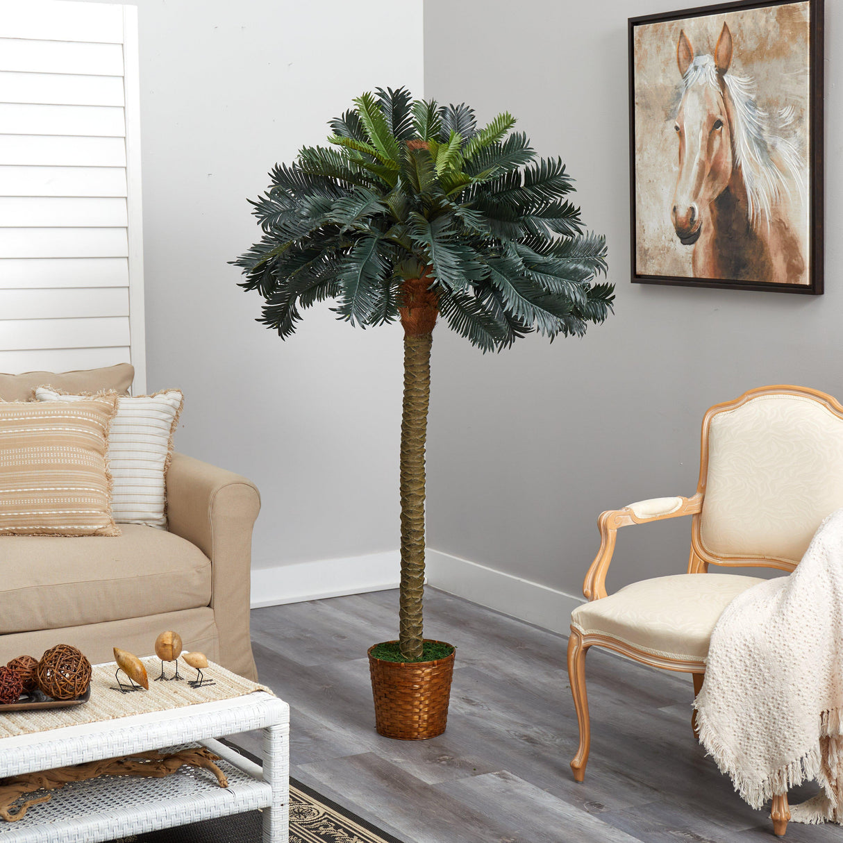 6' Sago Palm Silk Tree-Parc Decor