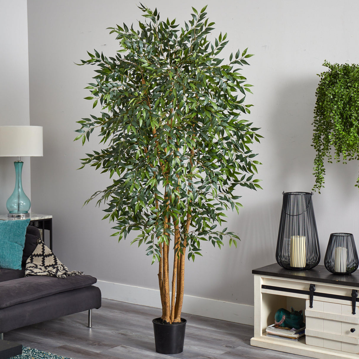 6' Smilax Silk Tree-Parc Decor