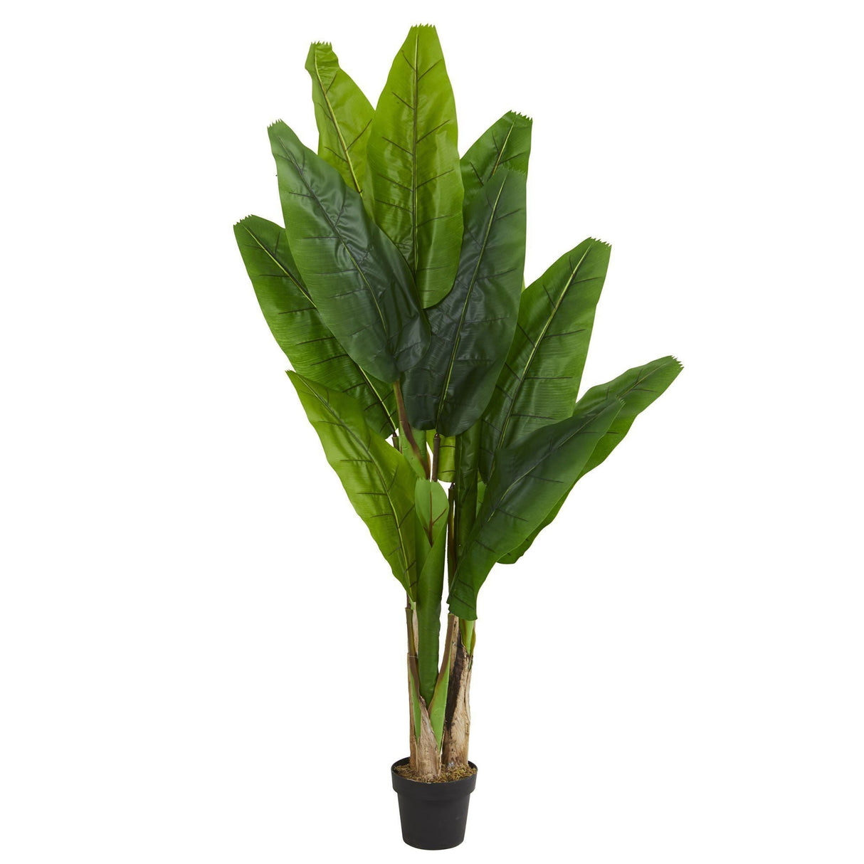 6’ Triple Stalk Banana Artificial Tree-Parc Decor