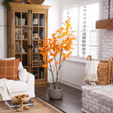 6' Artificial Autumn Oak Tree-Tree-Parc Decor