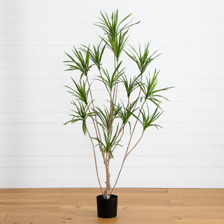 6’ Artificial Dracaena Tree-Tree-Parc Decor