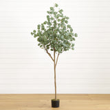 6’ Artificial Eucalyptus Tree-Tree-Parc Decor