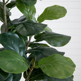 6’ Artificial Fiddle Leaf Tree-Tree-Parc Decor
