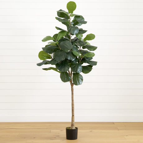 6’ Artificial Fiddle Leaf Tree-Tree-Parc Decor