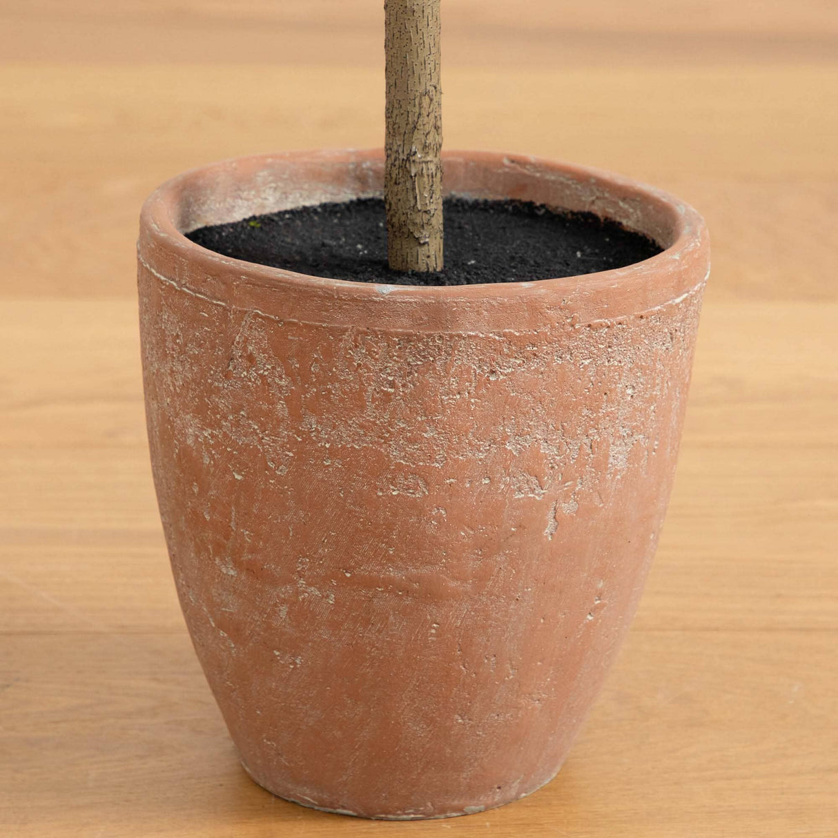 6’ Artificial Giant Leaf Fiddle Leaf Fig Tree in Decorative Planter with Real Touch Leaves-Tree-Parc Decor