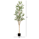 6’ Artificial Olive Tree with Natural Trunk-Tree-Parc Decor