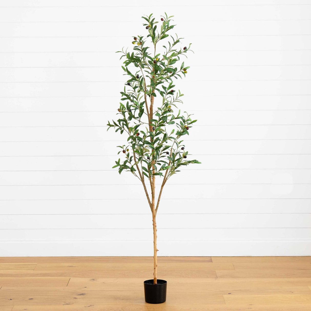 6’ Artificial Olive Tree with Natural Trunk-Tree-Parc Decor