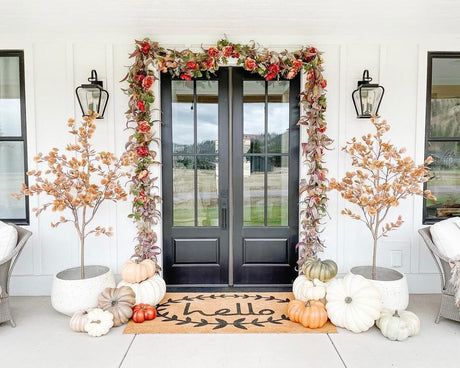 6’ Autumn Eucalyptus Artificial Tree-Tree-Parc Decor