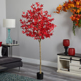 6’ Autumn Maple Artificial Fall Tree-Tree-Parc Decor