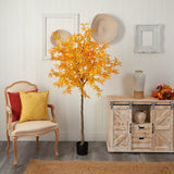 6' Autumn Maple Artificial Tree-Tree-Parc Decor
