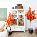 6’ Autumn Oak Artificial Fall Tree-Tree-Parc Decor