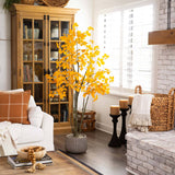 6’ Autumn Oyama Magnolia Artificial Fall Tree-Tree-Parc Decor