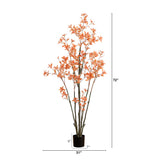 6’ Autumn Pieris Artificial Fall Tree-Tree-Parc Decor