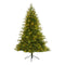 6’ Colorado Mountain Fir “Natural Look” Artificial Christmas Tree with 350 Clear LED Lights and 1704 Bendable Banches-Christmas Tree-Parc Decor