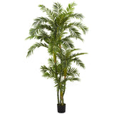 6’ Curvy Parlor Palm Silk Tree-Tree-Parc Decor
