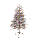 6' Frosted Berry Twig Christmas Tree-Christmas Tree-Parc Decor