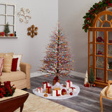 6' Frosted Berry Twig Christmas Tree-Christmas Tree-Parc Decor