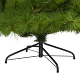 6’ Green Scotch Pine Artificial Christmas Tree with 300 Clear LED Lights-Christmas Tree-Parc Decor