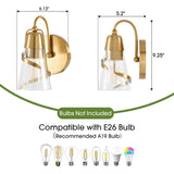 6 Inch Ethel 1-Light Mirror Vanity Light