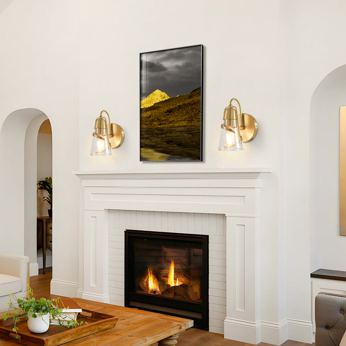 6 Inch Ethel 1-Light Mirror Vanity Light-壁灯-Parc Decor