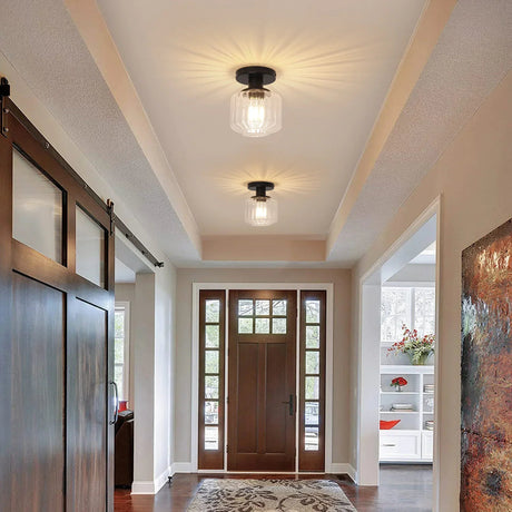 6 Inch Marico 1-Light Semi-Flush Mount Ceiling Light