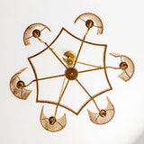 6-Light Farmhouse Bedroom Island Pendant Lighting