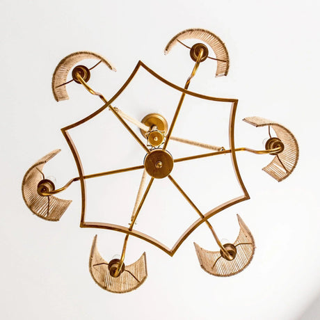 6-Light Farmhouse Bedroom Island Pendant Lighting