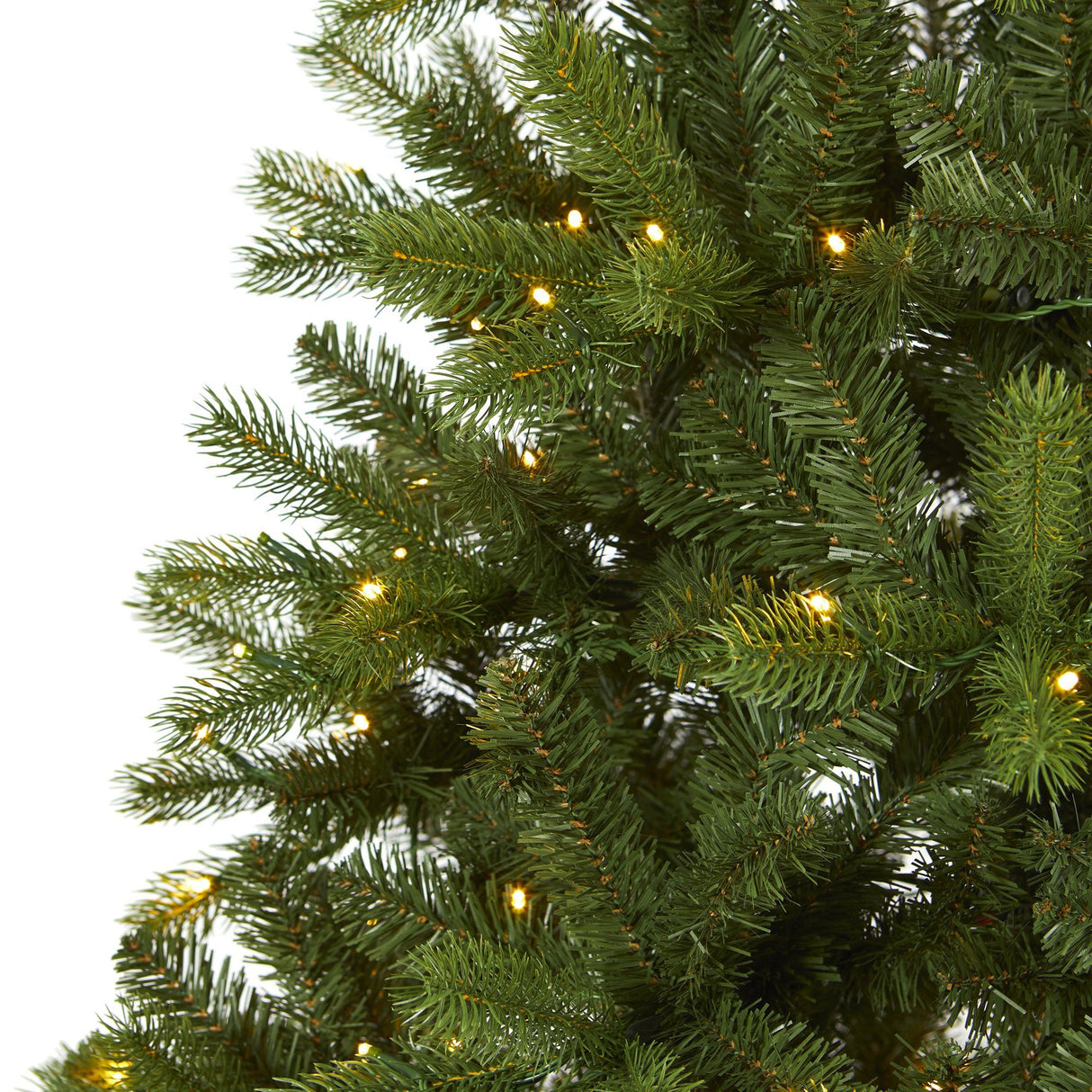 6’ New Haven Spruce “Natural Look” Artificial Christmas Tree with 350 LED Lights-Christmas Tree-Parc Decor