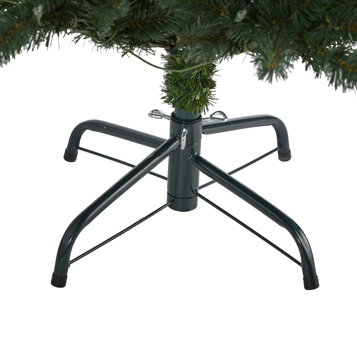 6’ Northern Rocky Spruce Artificial Christmas Tree with 300 Clear Lights and 838 Bendable Branches-Christmas Tree-Parc Decor