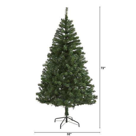 6' Northern Tip Pine Artificial Christmas Tree-Christmas Tree-Parc Decor