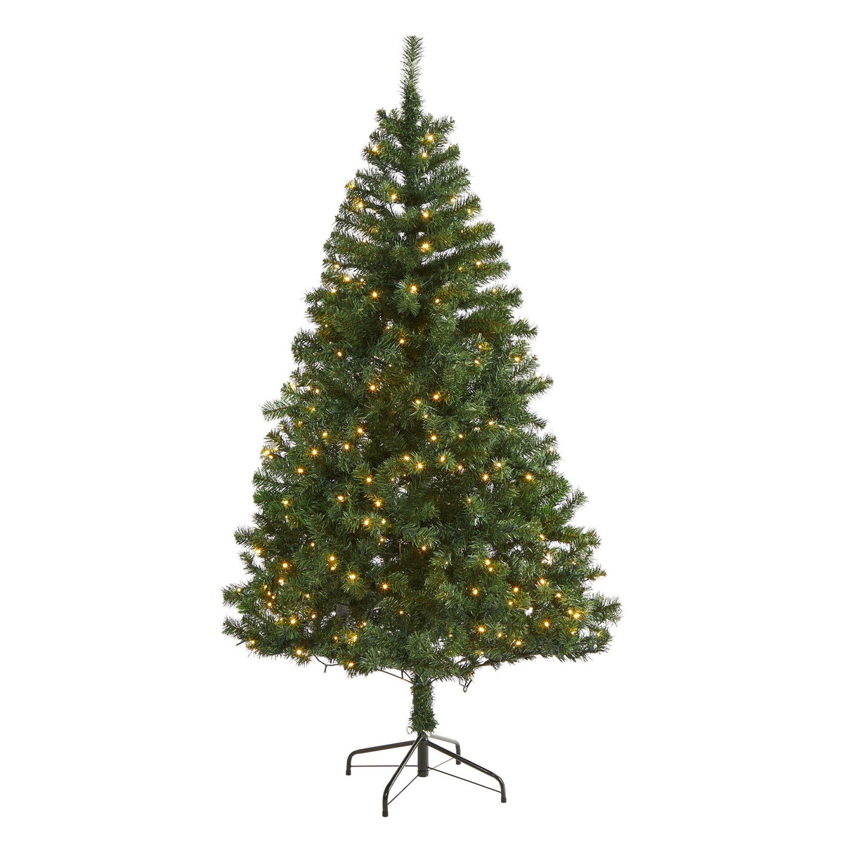 6' Northern Tip Pine Artificial Christmas Tree with 250 Clear LED Lights-Christmas Tree-Parc Decor