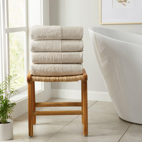 6 Pack Cotton Hand Towels – Kasper Collection-Bath Towels-Parc Decor