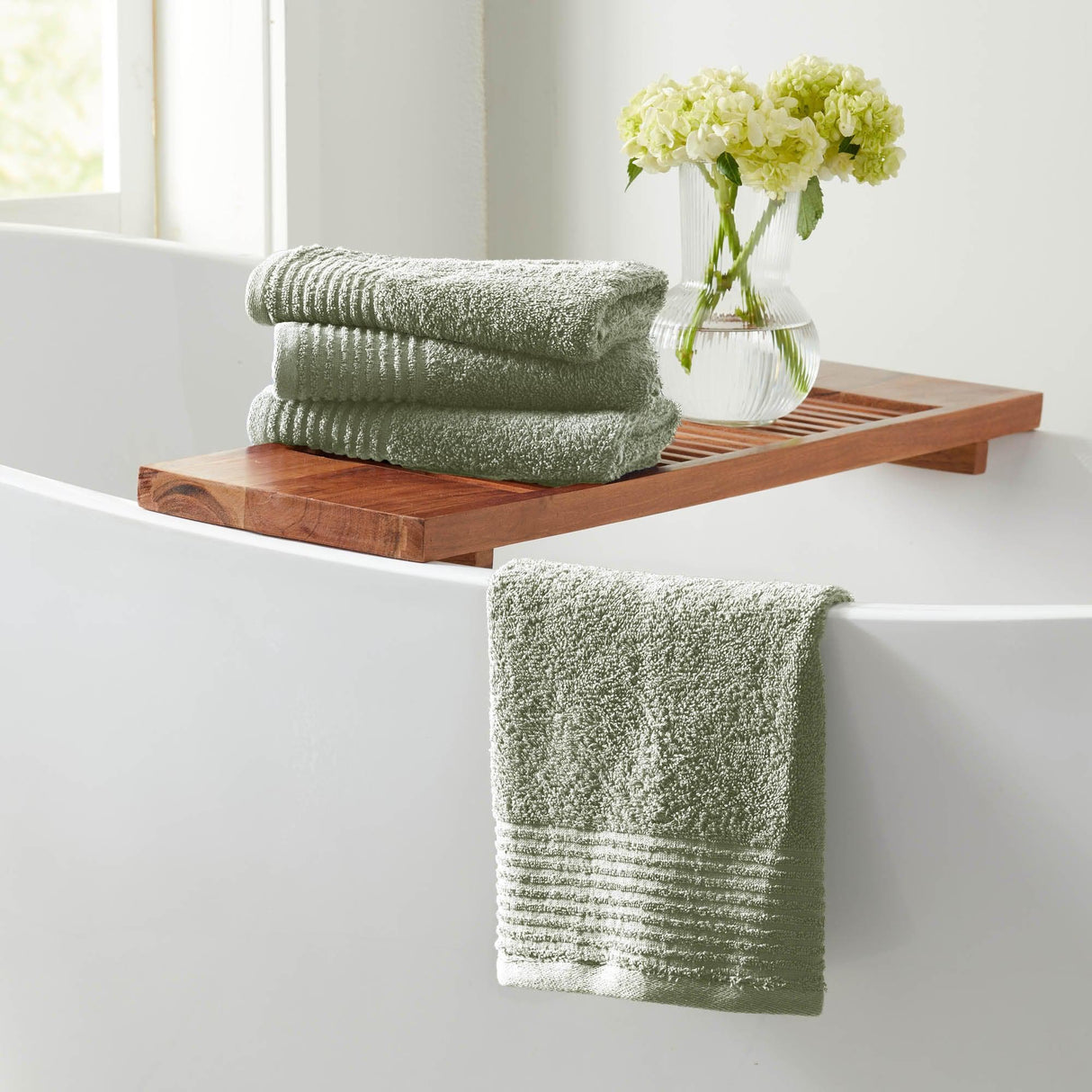 6 Piece Set Cotton Bath Towels - Kasper Collection-Bath Towels-Parc Decor