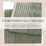 6 Piece Set Cotton Bath Towels - Kasper Collection-Bath Towels-Parc Decor