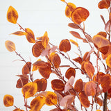 6’ Pre-Lit Autumn Eucalyptus Artificial Fall Tree with 300 Warm White LED Lights-Tree-Parc Decor