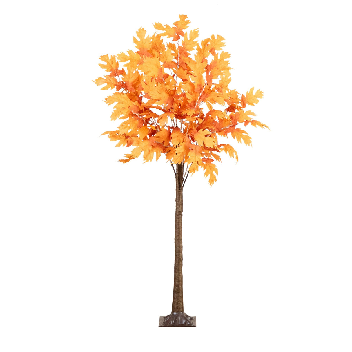 6’ Pre-Lit Autumn Maple Artificial Fall Tree with 300 Warm White LED Lights-Tree-Parc Decor