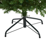 6’ Slim Green Mountain Pine Artificial Christmas Tree with 250 Clear LED Lights-Christmas Tree-Parc Decor