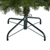 6’ Slim West Virginia Mountain Pine Artificial Christmas Tree with 300 Clear Lights and 629 Bendable Branches-Christmas Tree-Parc Decor