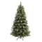 6’ Snowed French Alps Mountain Pine Artificial Christmas Tree with 583 Bendable Branches and Pine Cones-Christmas Tree-Parc Decor