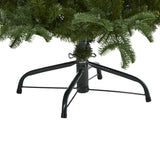 6’ South Carolina Fir Artificial Christmas Tree with 450 Clear Lights and 1598 Bendable Branches-Christmas Tree-Parc Decor