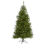6' Springfield Artificial Christmas Tree with 300 Warm Clear Lights and 596 Tips-Christmas Tree-Parc Decor