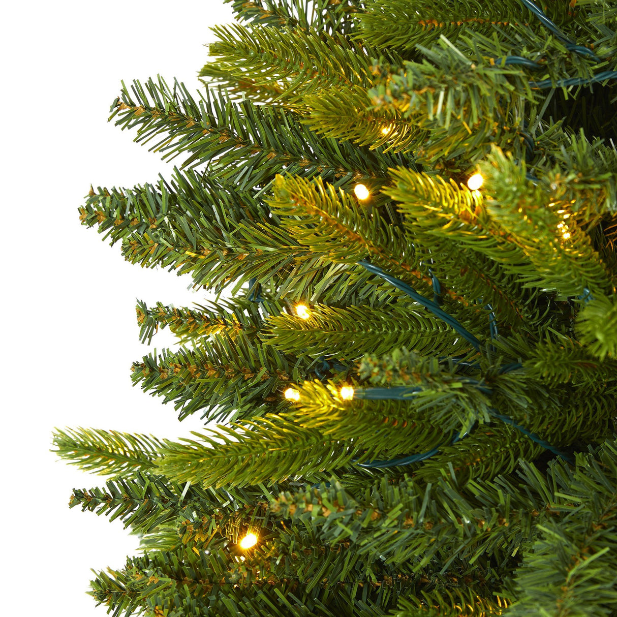 6' Sun Valley Fir Artificial Christmas Tree with 300 Clear LED Lights-Christmas Tree-Parc Decor