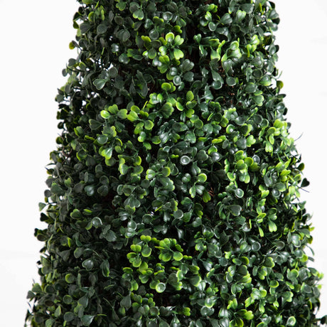 6’ UV Resistant Artificial Boxwood Topiary Cone Tree (Indoor/Outdoor)-Tree-Parc Decor
