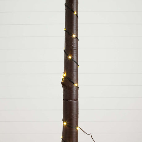 6’ UV Resistant Lighted Artificial Palm Tree with 206 Warm White LED Lights (Indoor/Outdoor)-Parc Decor