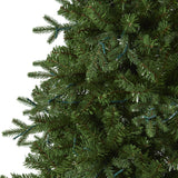 6' Vermont Fir Artificial Christmas Tree with 250 Clear LED Lights-Christmas Tree-Parc Decor